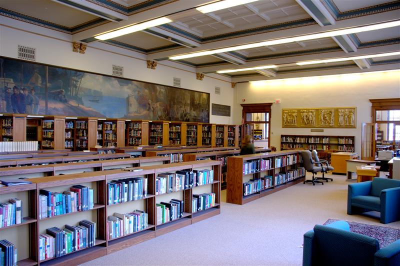 The library - how many songs originated from these books? Here's one:  "Well, I investigated all the books in the library,  Ninety percent of em gotta be burned away..."